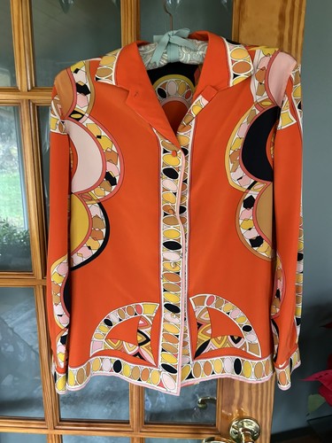 Vintage emilio pucci silk - vintage, 12